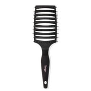 L'ange Hair SIENA WIDE Brush: Pro Detangler for All - Vented, Flexible, Heat-Resistant